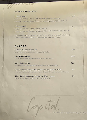 Opinii despre Capital Bistro în Horsham - Hospitality and gastronomy