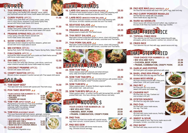 Muang Thong - Golden City Thai Restaurant