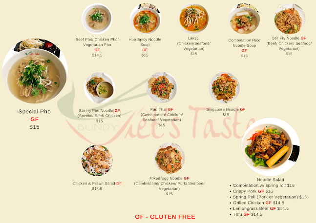 Opinii despre Bundy Viet's Taste în Bundaberg Central - Hospitality and gastronomy