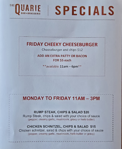 Opinii despre The Quarie Bar & Brasserie în Perth - Hospitality and gastronomy