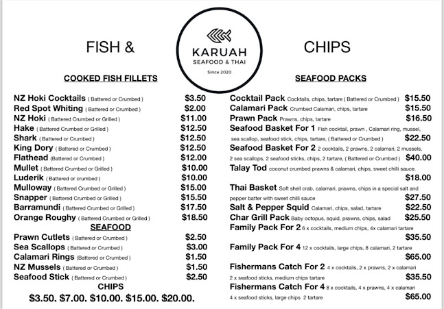 Karuah Seafood and Thai