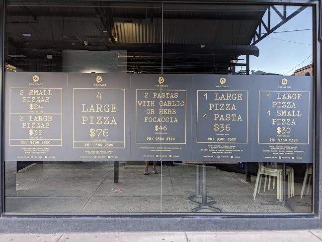 Opinii despre 400 Gradi - Brunswick în Brunswick East - Hospitality and gastronomy