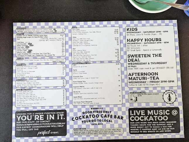 Opinii despre Cockatoo în Armstrong Creek - Hospitality and gastronomy