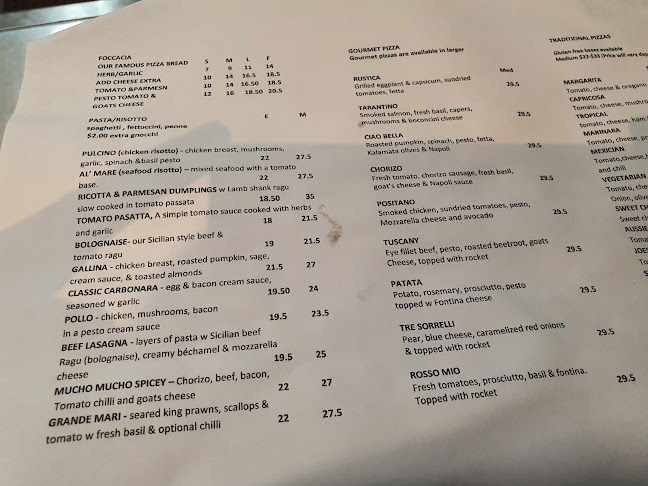 Opinii despre D’Amicos Italian Restaurant în Wangaratta - Hospitality and gastronomy