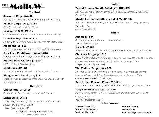 The Mallow - Ballarat Central