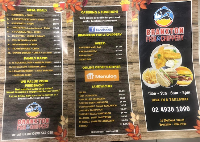 Opinii despre Branxton Fish & Chippery în Sydney - Hospitality and gastronomy