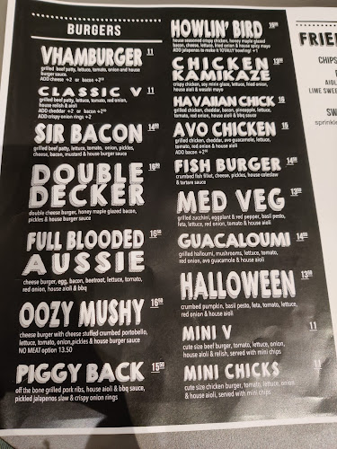 V Burger Bar Victoria Park - Hospitality and gastronomy