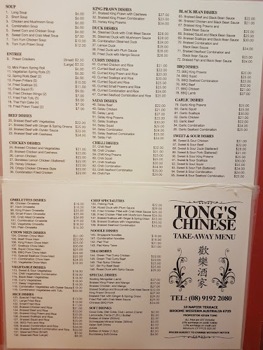 Tong's Chinese Restaurant